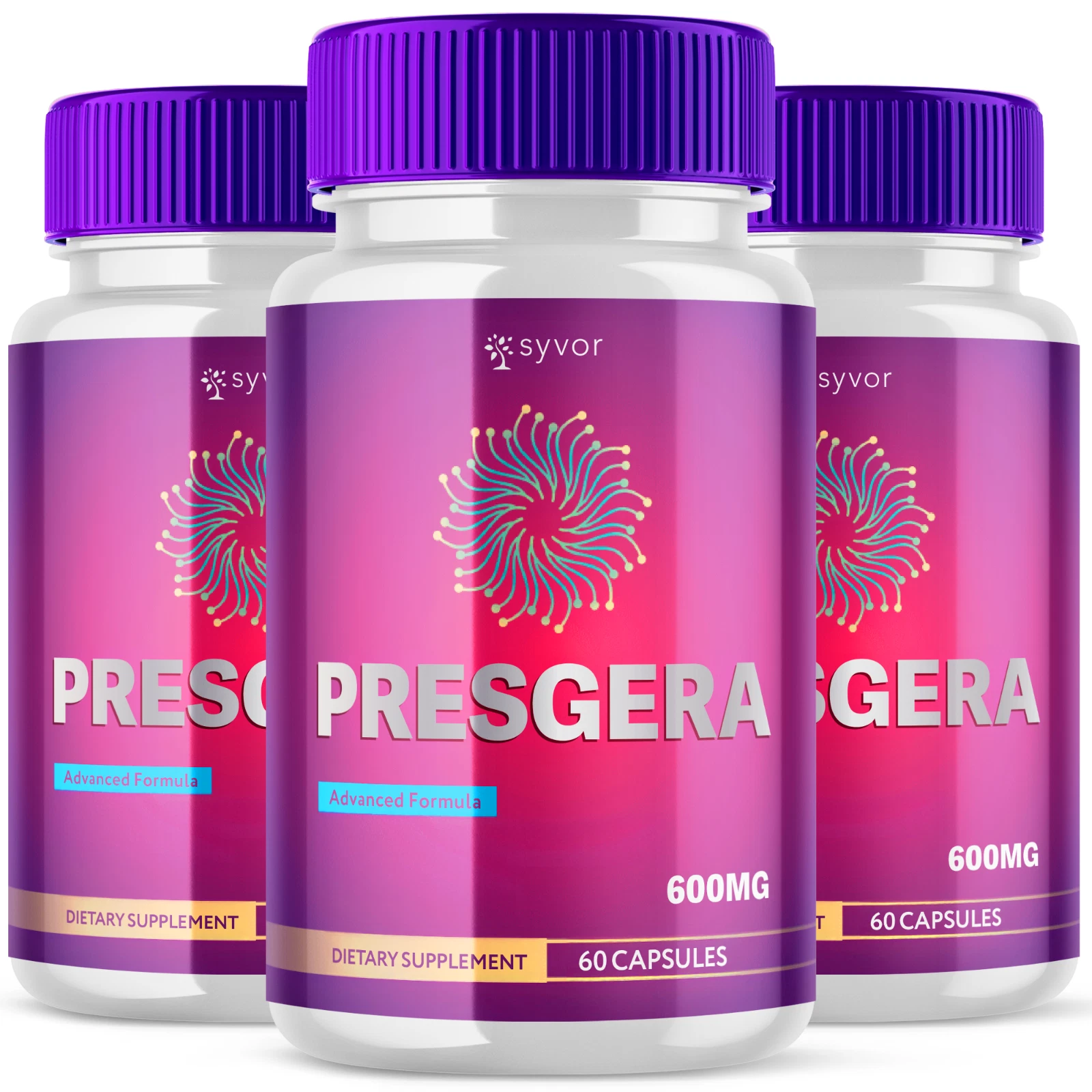 Presgera Advanced Nerve Support Formula Maximum Strength Vitamin 180 Capsules