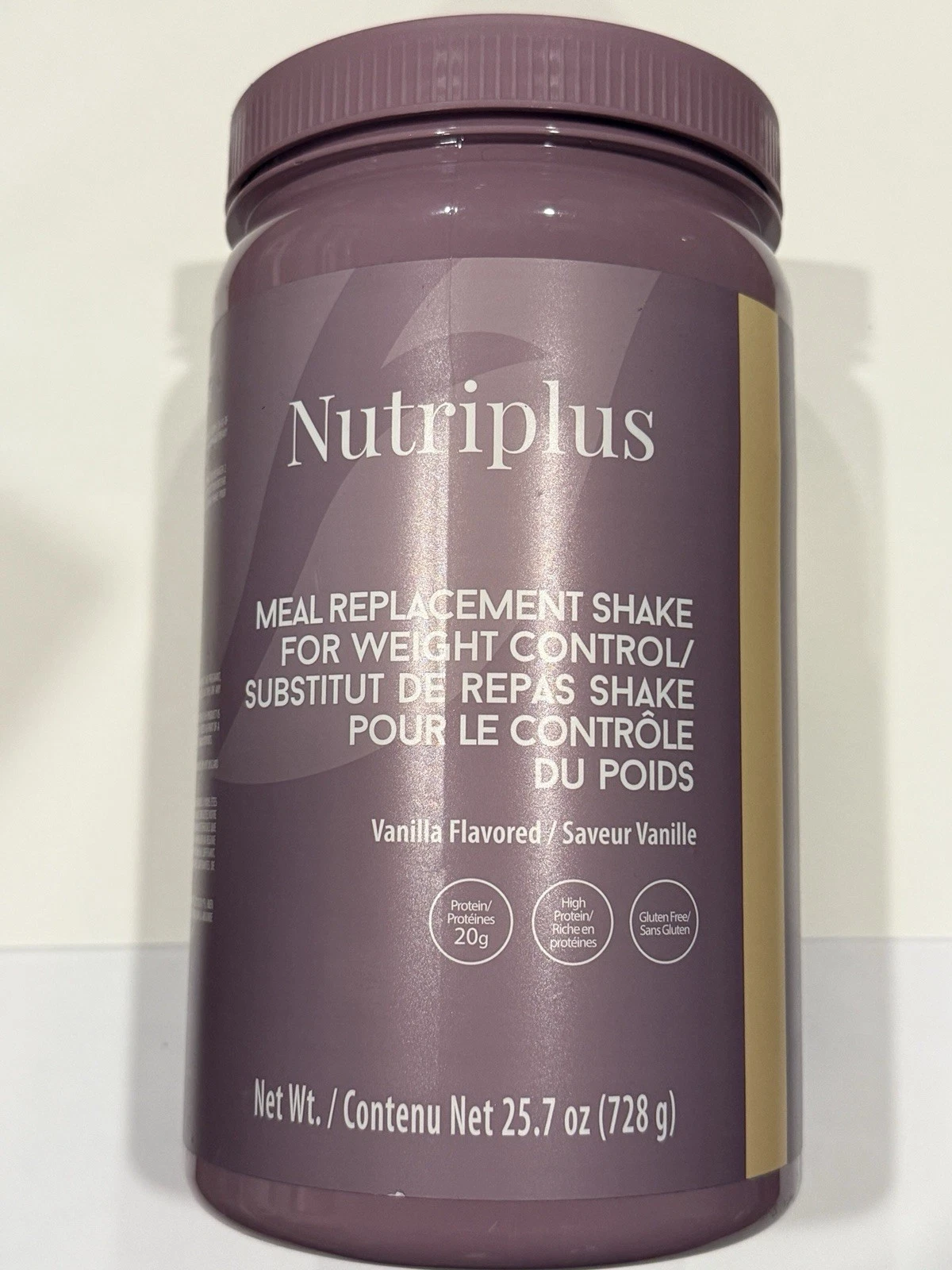 Farmasi Nutriplus Meal Replacement Shake For Weight Control Vanilla 26.7 OZ.