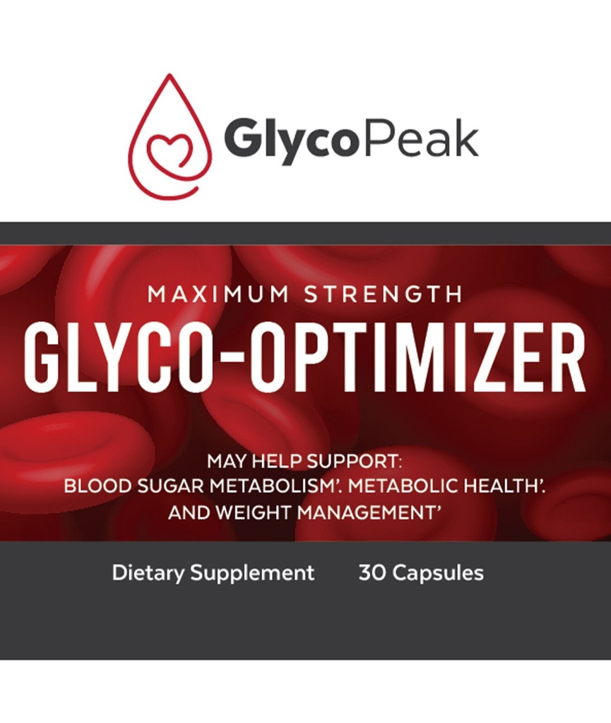 Glyco Peak Glyco Optimizer Blood Health Support Supplement GlycoPeak 30 Capsules