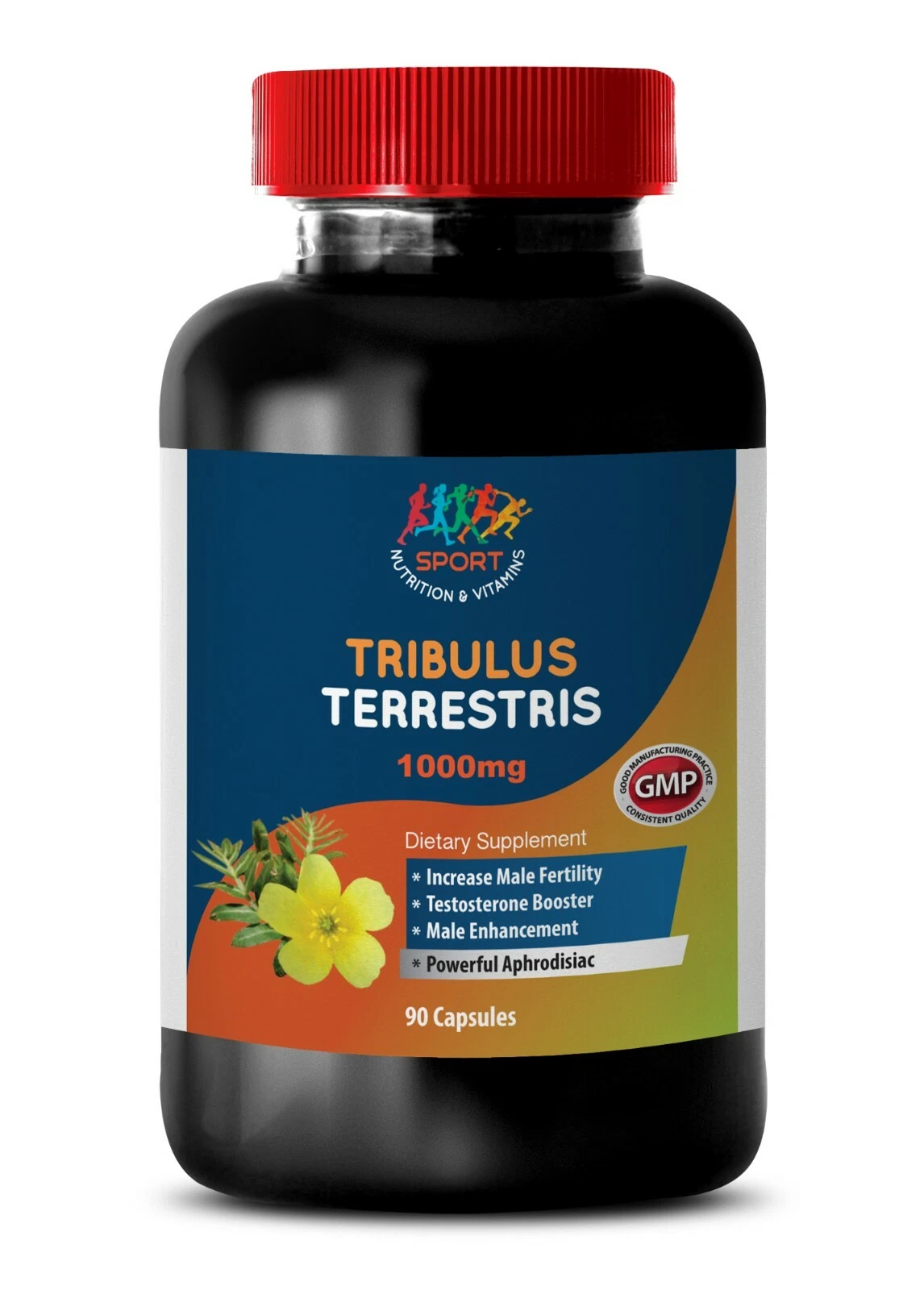 Protodioscin - Tribulus Terrestris 1000mg - European Tribulus - 1B 90 Ct