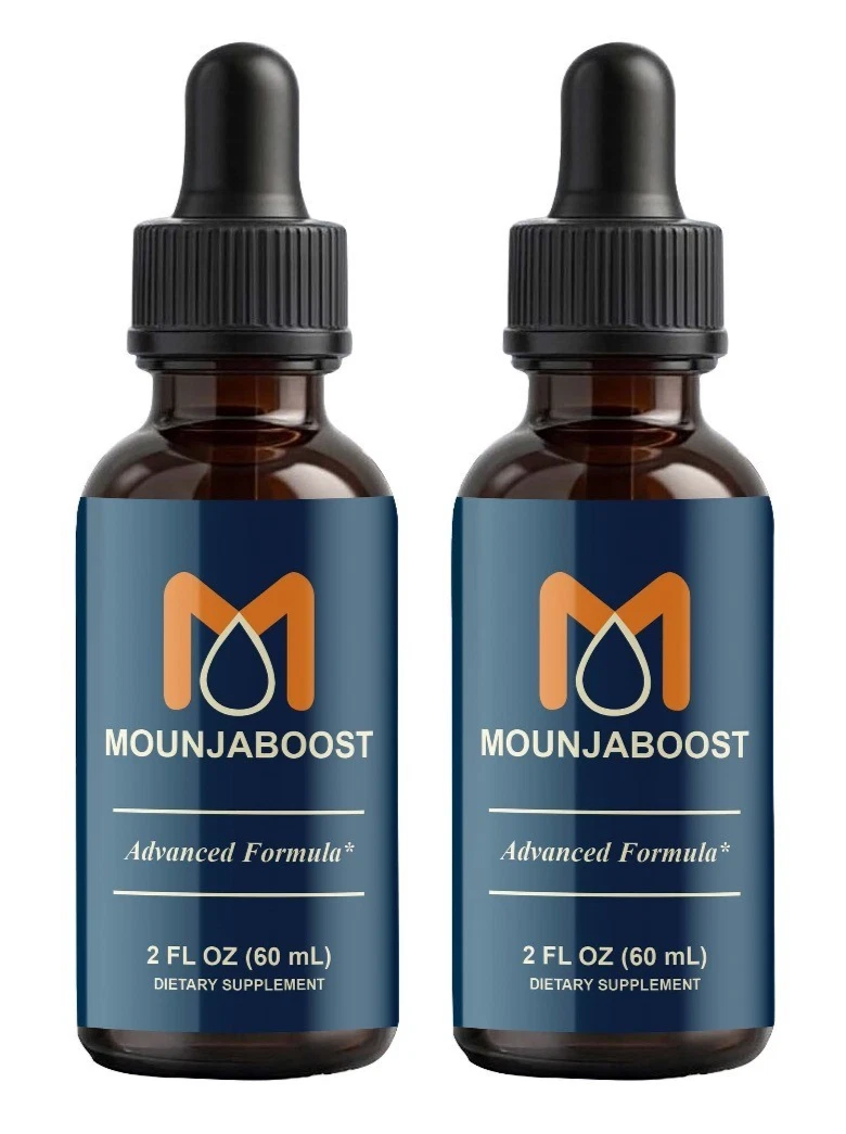 Mounjaboost Drops Advanced Fitness Support All Natural Supplement ( 2 Pack )