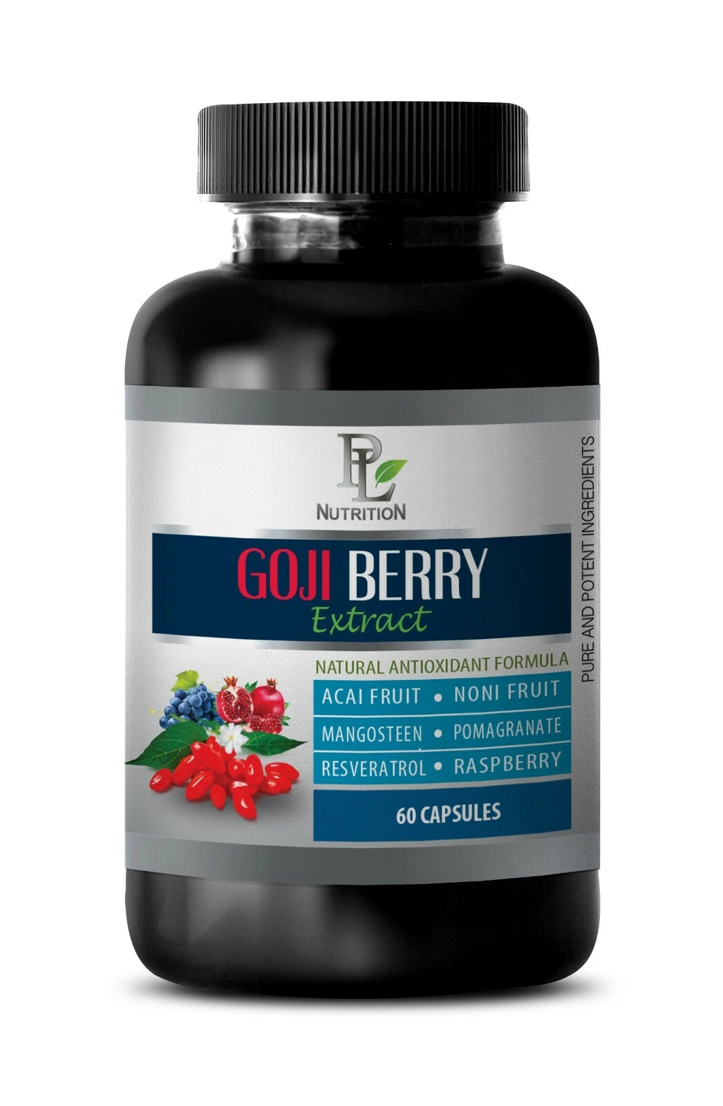 blood sugar support - GOJI BERRY EXTRACT 300mg - weight loss 1 Bottle 60 Caps