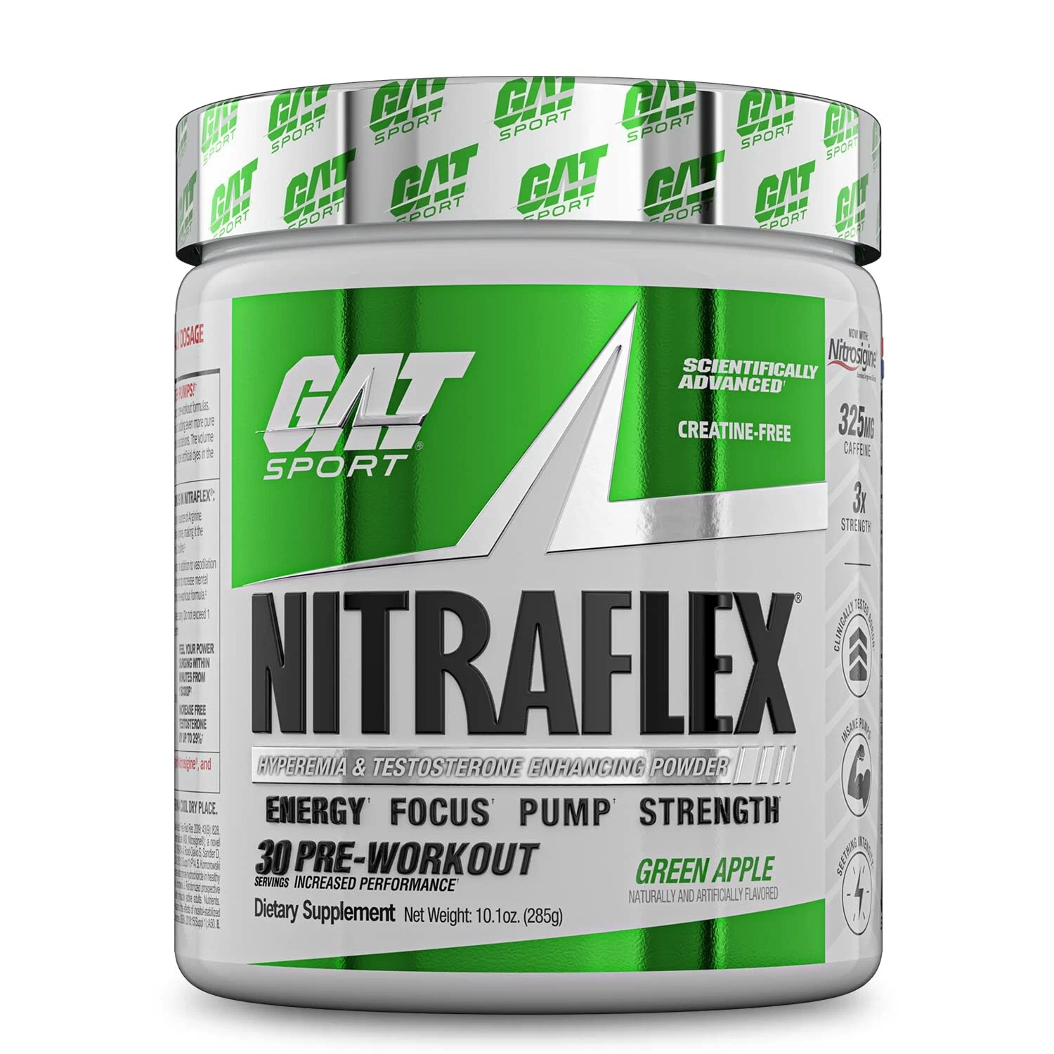 Nitraflex Green Nutritional Supplement with Nitrosigine for Greater Pumps 30 ...