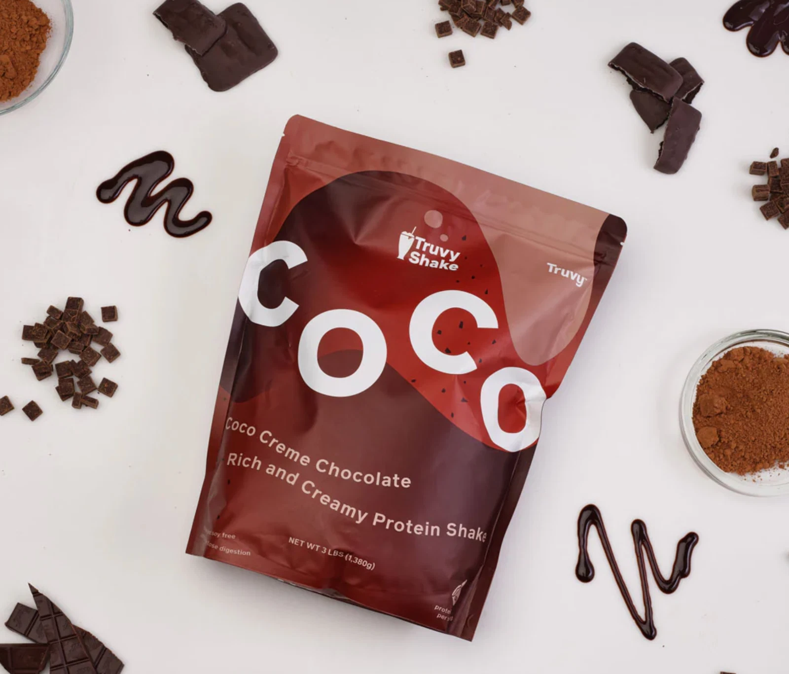 Truvy Print Shake Meal Replacement Coco Creme Chocolate