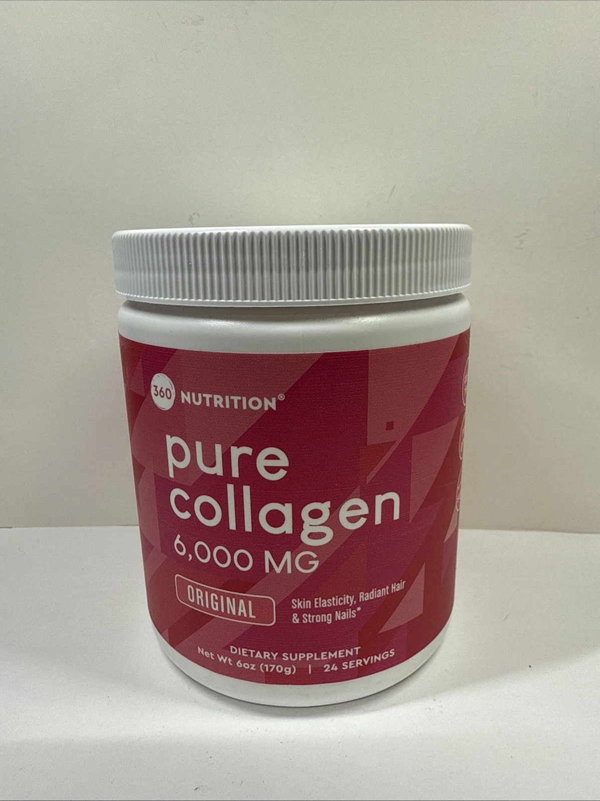 360 Nutrition Pure Collagen 6,000 MG. Original - 6 Oz. Exp: 05/2027. New Sealed