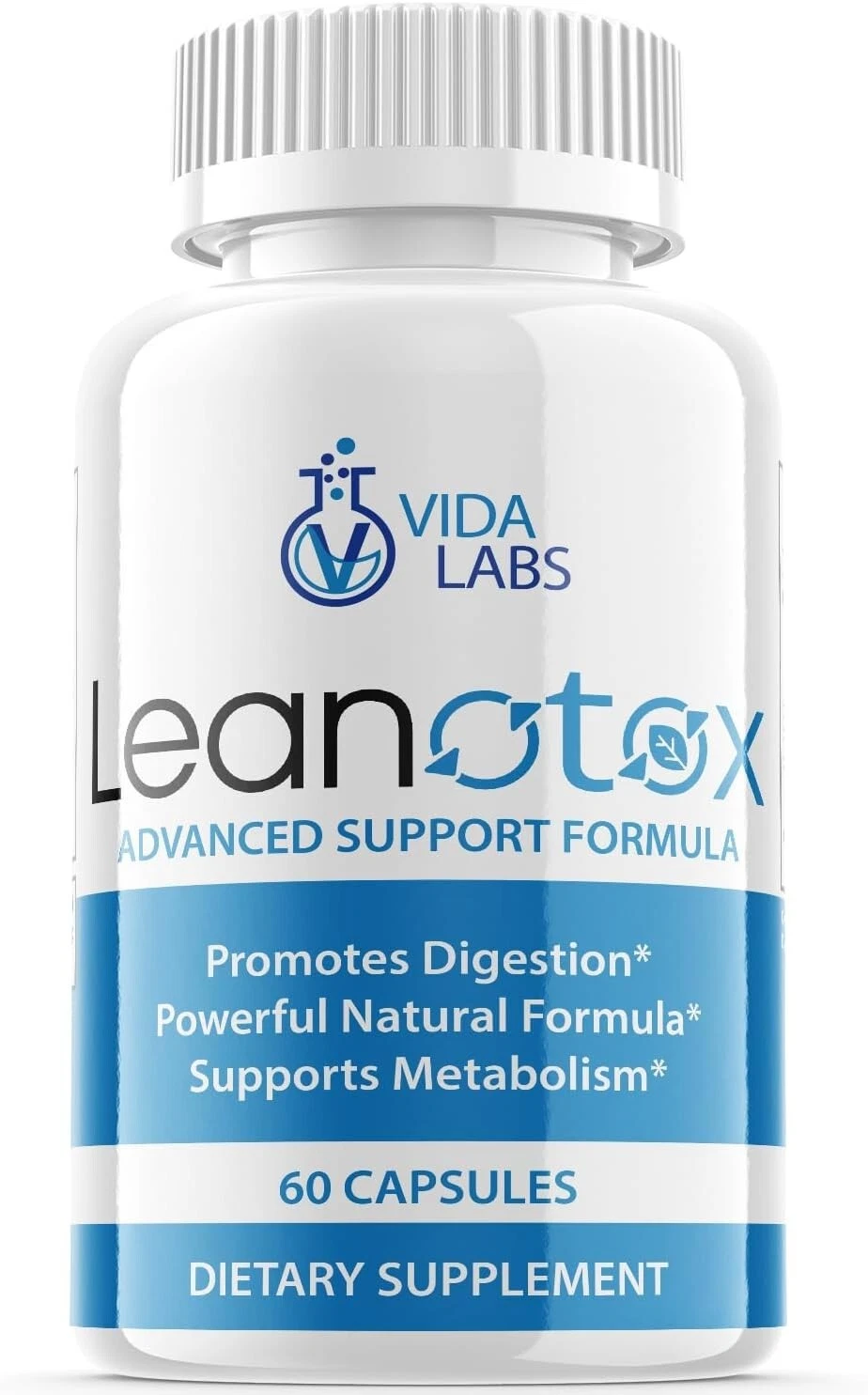 1 Pack - Leanotox Supplement Pills, Support Metabolism, Digestion (60 Capsules)