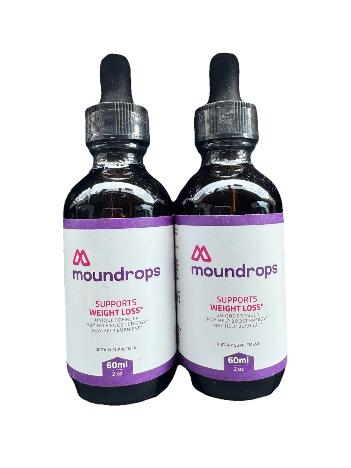 Moundrops Weight Loss Drops Moun Drops Weight Management Liquid 60ML (2 Bottles)