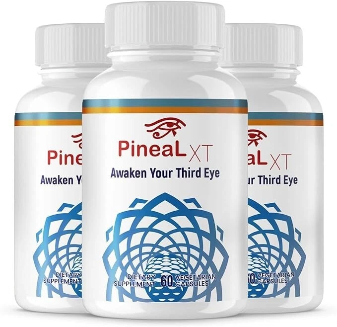 Pineal XT Nootropic Brain Productivity Support Supplements (180 Capsules) 3 Pack