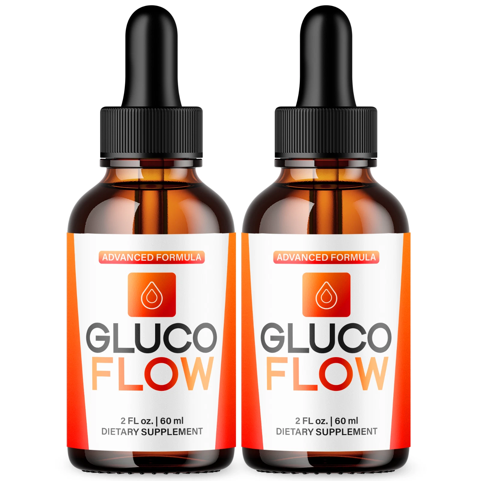 Gluco Flow Drops Advanced Formula Vitamin Supplement All Natural 120 Servings