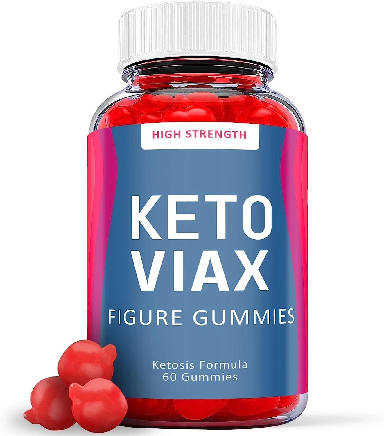 1 Pack - Keto Viax ACV Gummies - Vegan, Weight Loss Supplement - 60 Gummies