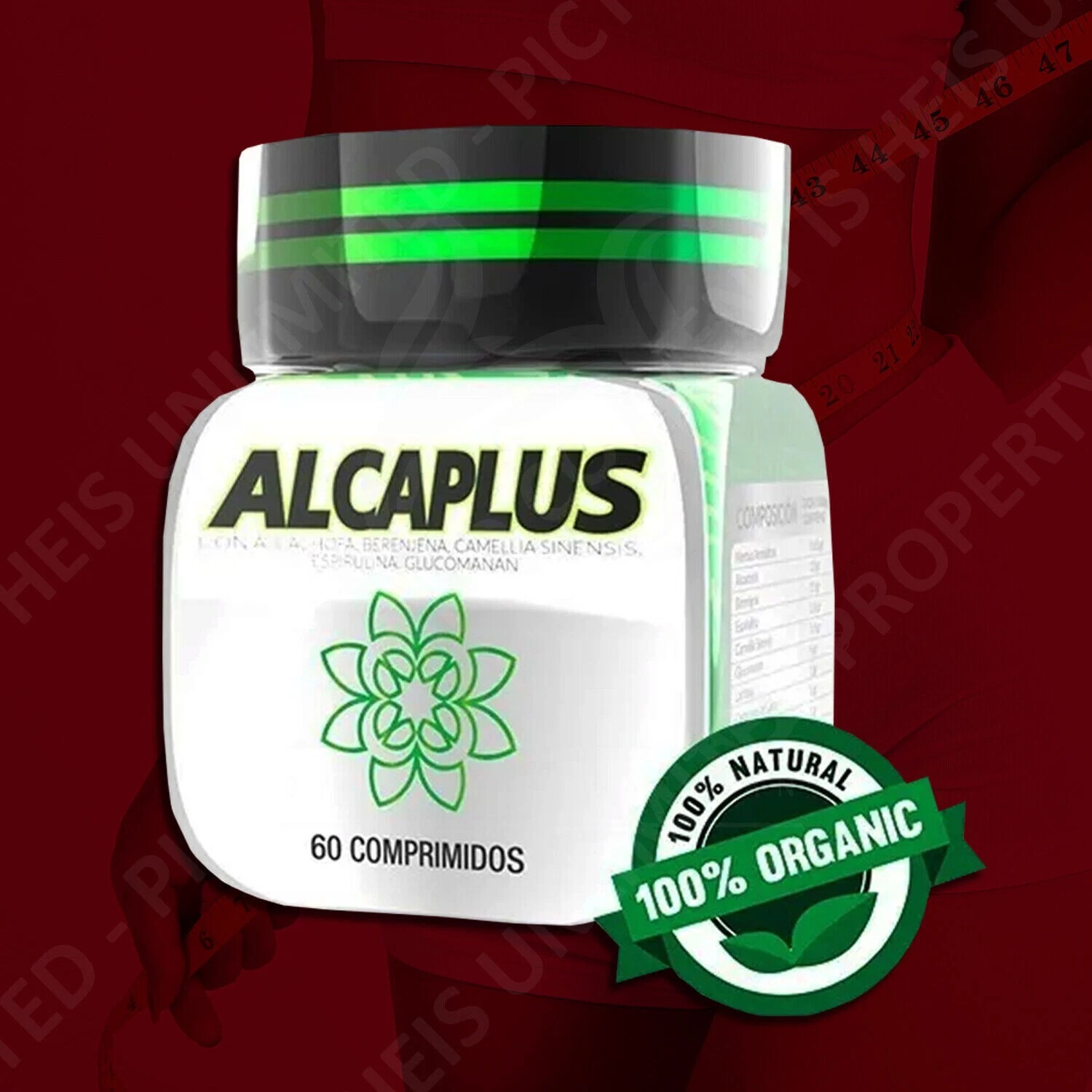 Alcaplus Slimming Tablets Detox Colon Cleanse Weight Loss Pills