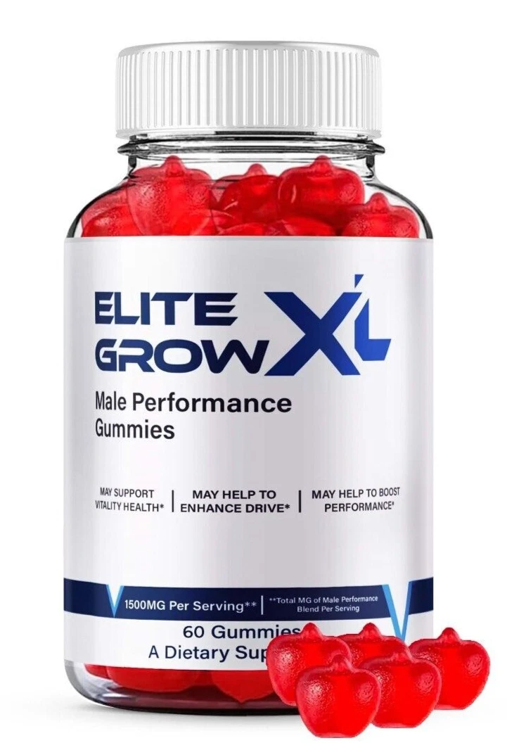 (1 Pack) Elite Grow XL Gummies for Men – EliteGrow XL Male Gummies All-Natural