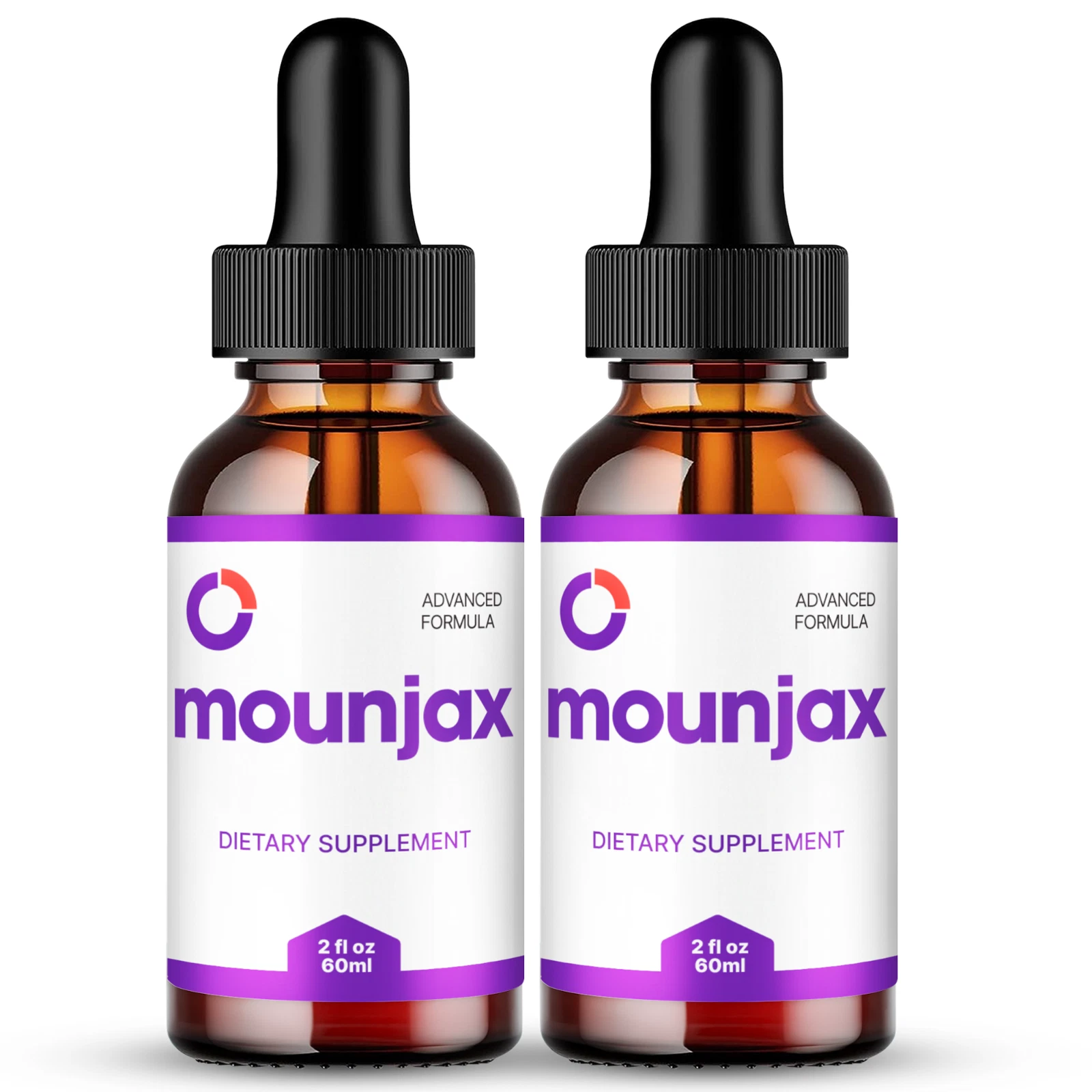 (2 Pack) Mounjax Drops for Weight Loss, Advanced Fat Burning Support Formula