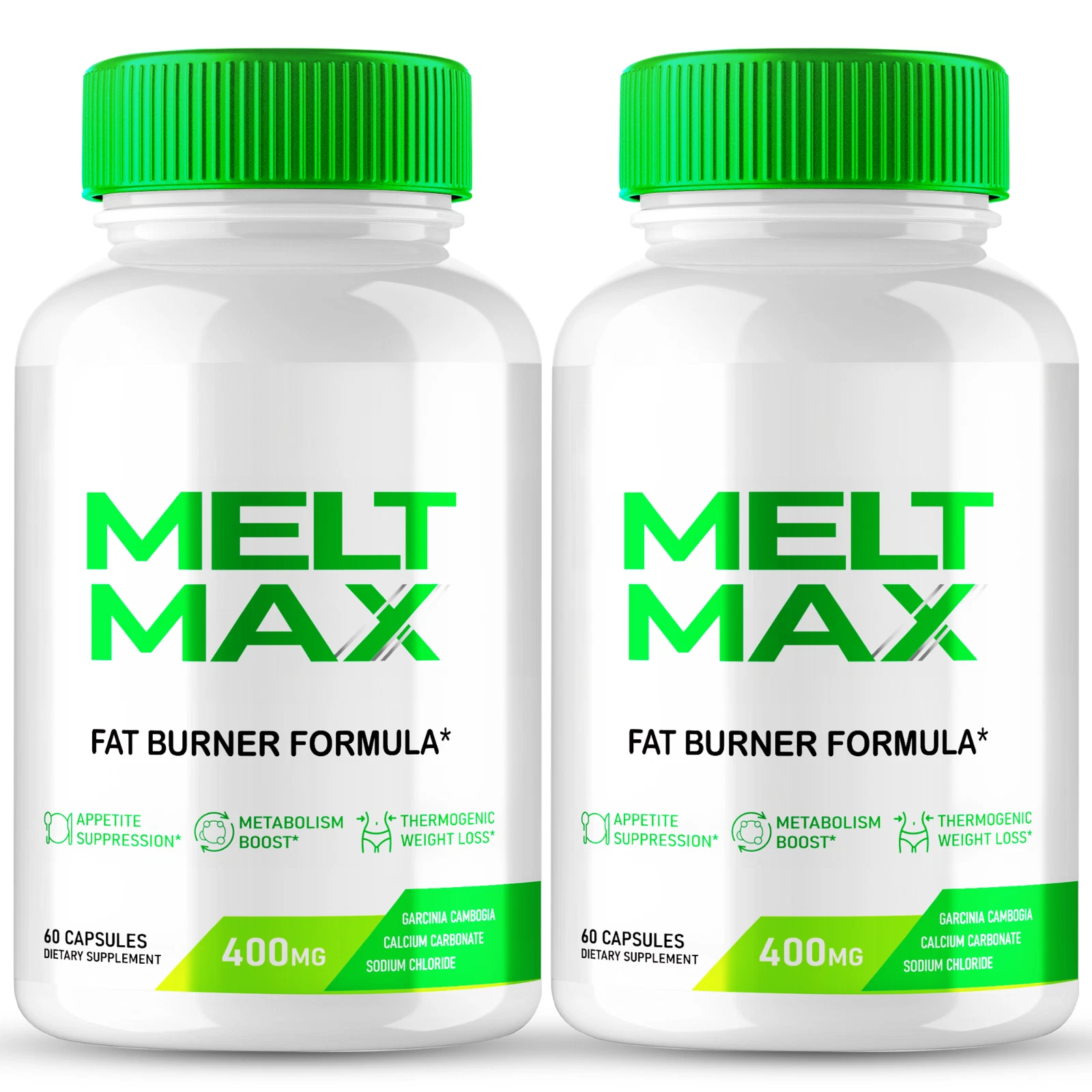 (2 Pack) Melt Max Keto Capsules, Advanced Weight Loss Management Pills