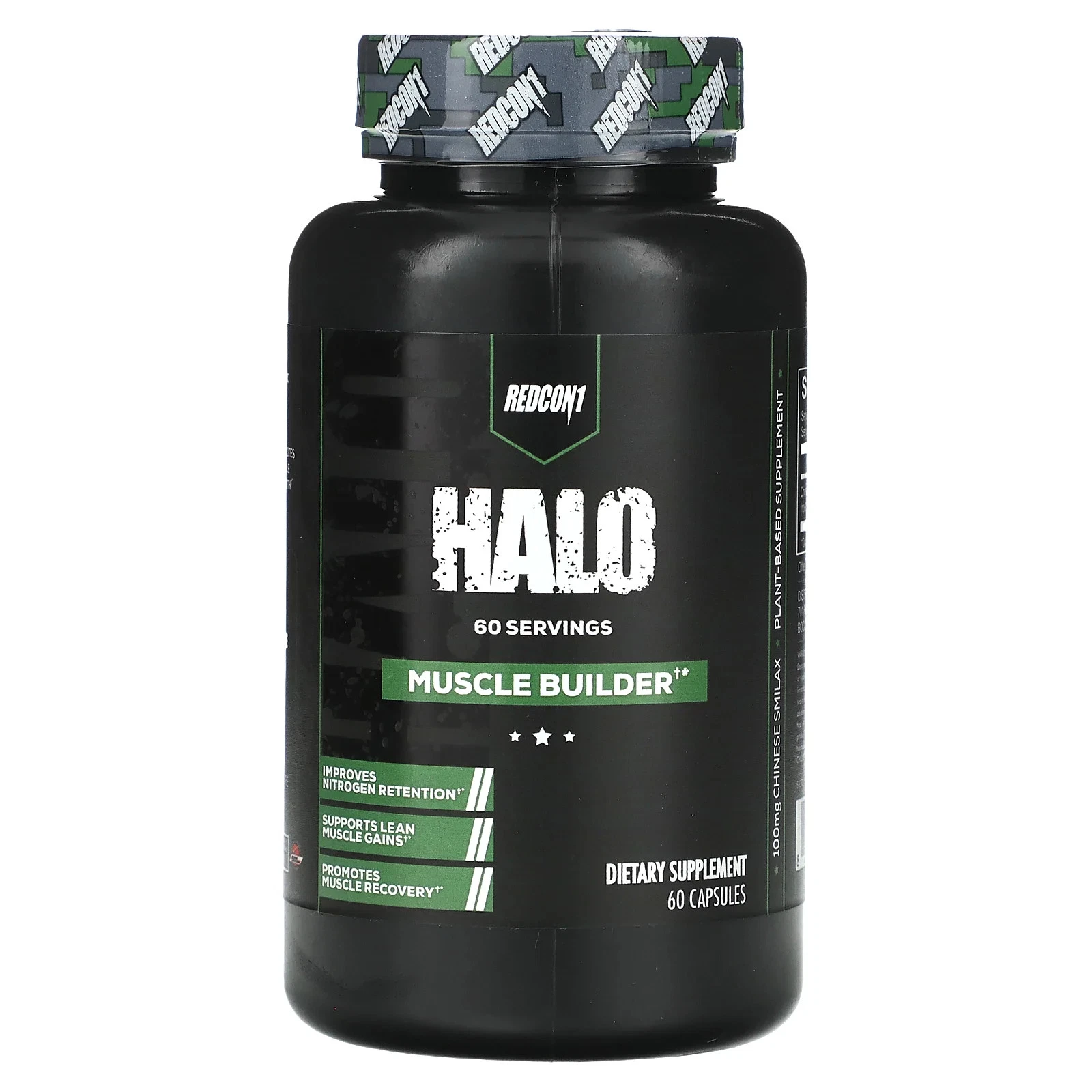 Halo, Muscle Builder, 100 mg, 60 Capsules