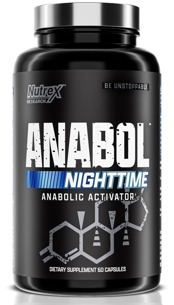 Nutrex Anabol PM Nighttime Muscle Builder & Sleep Aid 60 Capsules