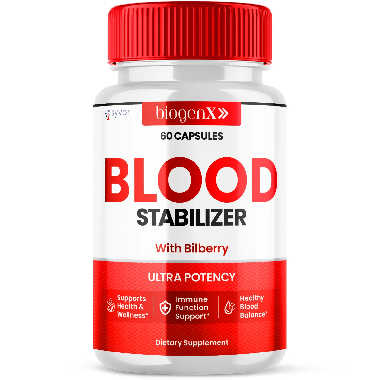 BiogenX Blood Sugar Support Formula, Advanced Glycogen Support 60 Capsules