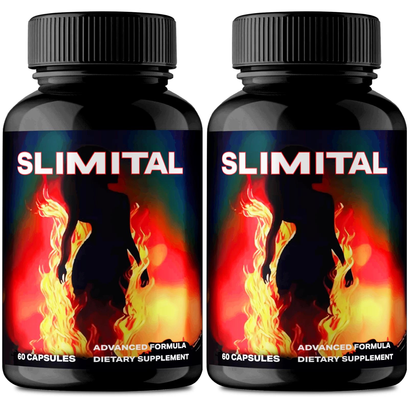 (2 Pack) Slimital for Weight loss, Weight Management Formula, Fat Burning Pills