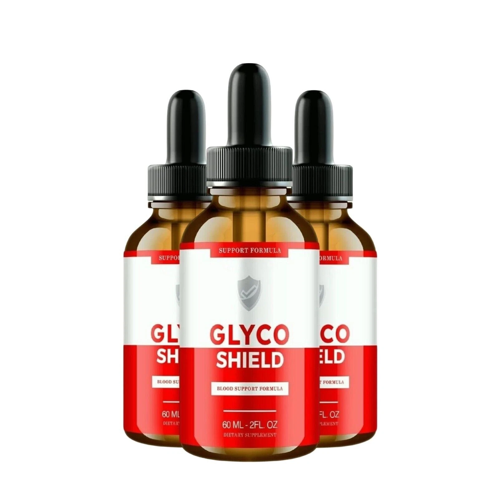 (3-Pack) Glyco Shield Drops, GlycoShield Drops to Support Healthy Blood