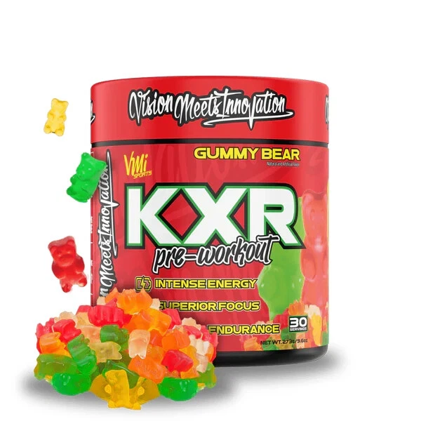 VMI Sports KXR Preworkout 30 Servings Gummy Bear