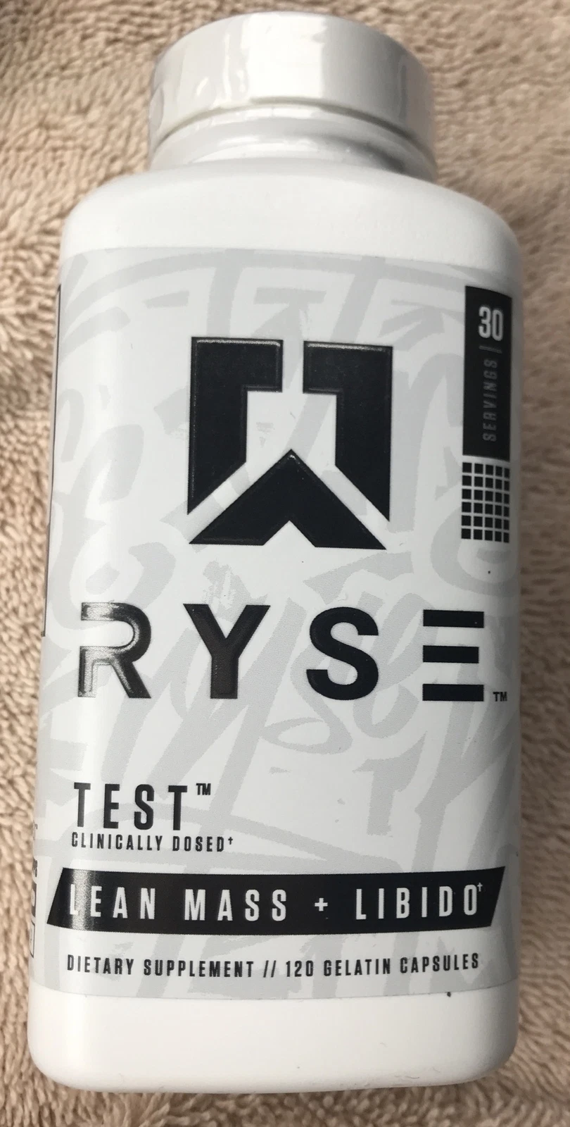 Test, Lean Mass + Libido, 120 Gelatin Capsules Exp 05/2026