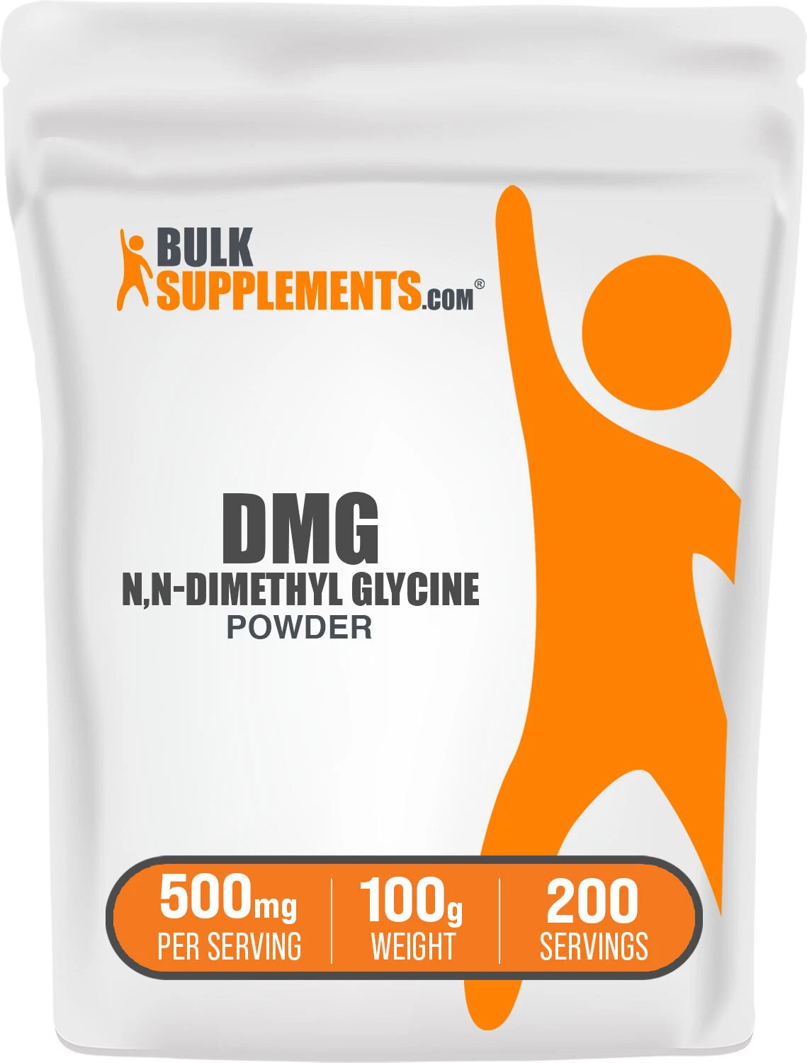 BulkSupplements DMG (N,N-Dimethylglycine HCl) - Improve Energy and Endurance