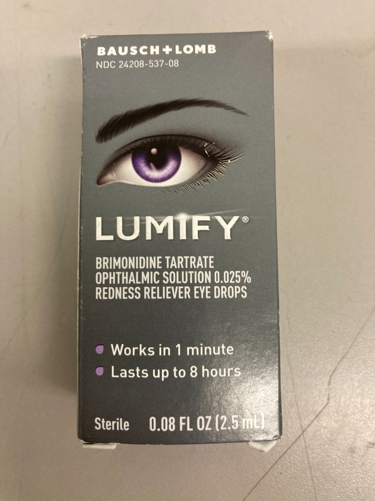 Lumify Redness Reliever Eye Drops 0.08 oz