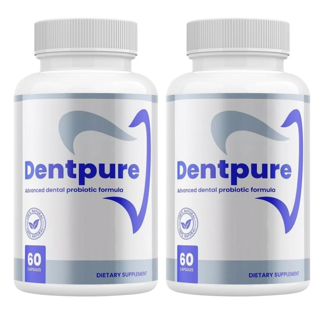 Dentpure Advanced Dental Probiotic Formula for Healthy Teeth & Gums 120 Capsules