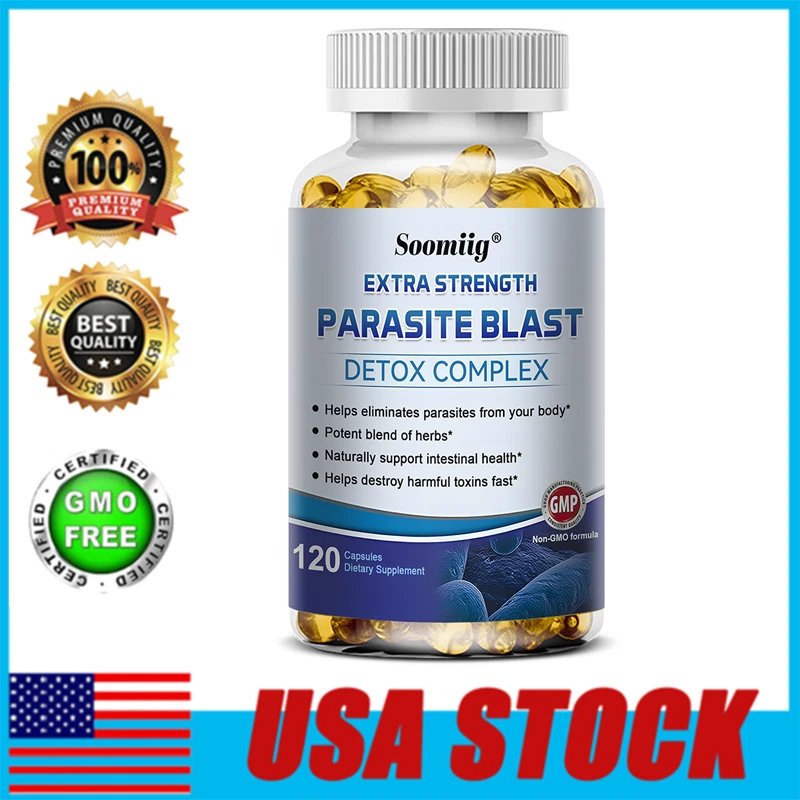 EXTRA STRENGTH PARASITE BLAST DETOX COMPLEX 120 CAPSULES