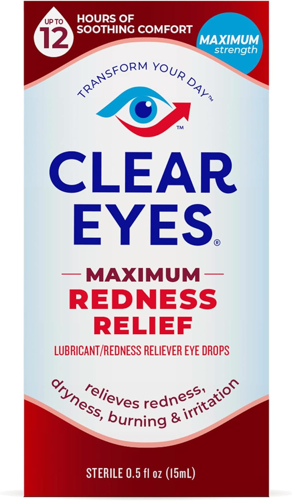 | Maximum Redness Relief Eye Drops | 0.5 FL OZ