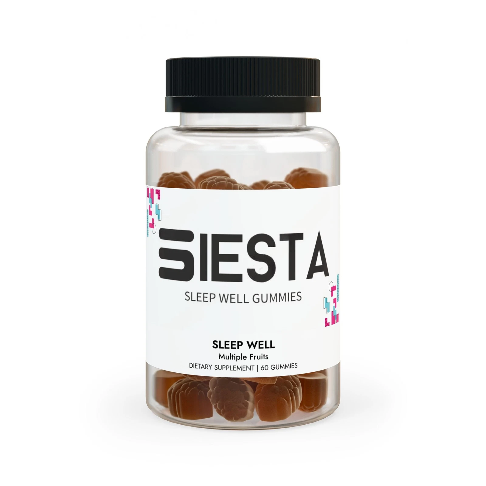 Sleep Well Gummies (60 Gummies) - SIESTA