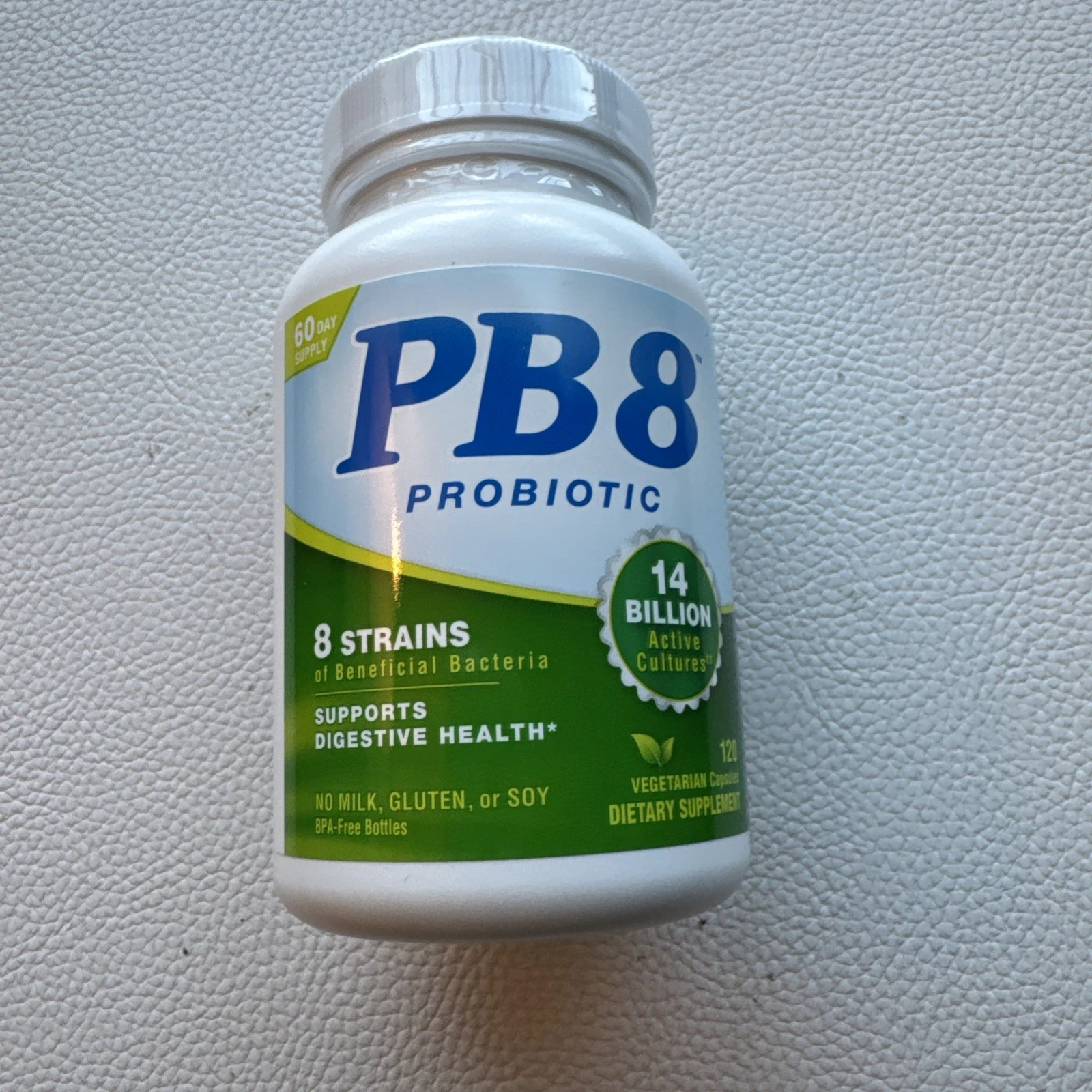 Nutrition Now PB 8 ProBiotic Vegetarian Acidophilus Caps, 120-Ct 2/26