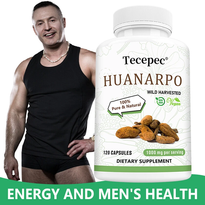 Huanarpo Macho in Capsules for Men,1000mg, Max Strength and Libido,30/60/120ct