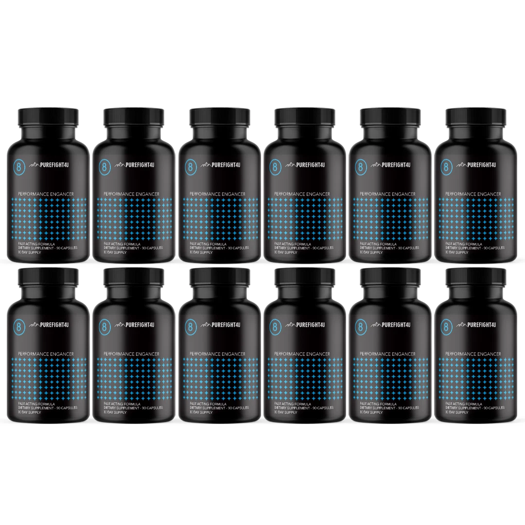 Performance Engancer Male Fast Acting Formula Supplement 90 Capsules 12 Bottles