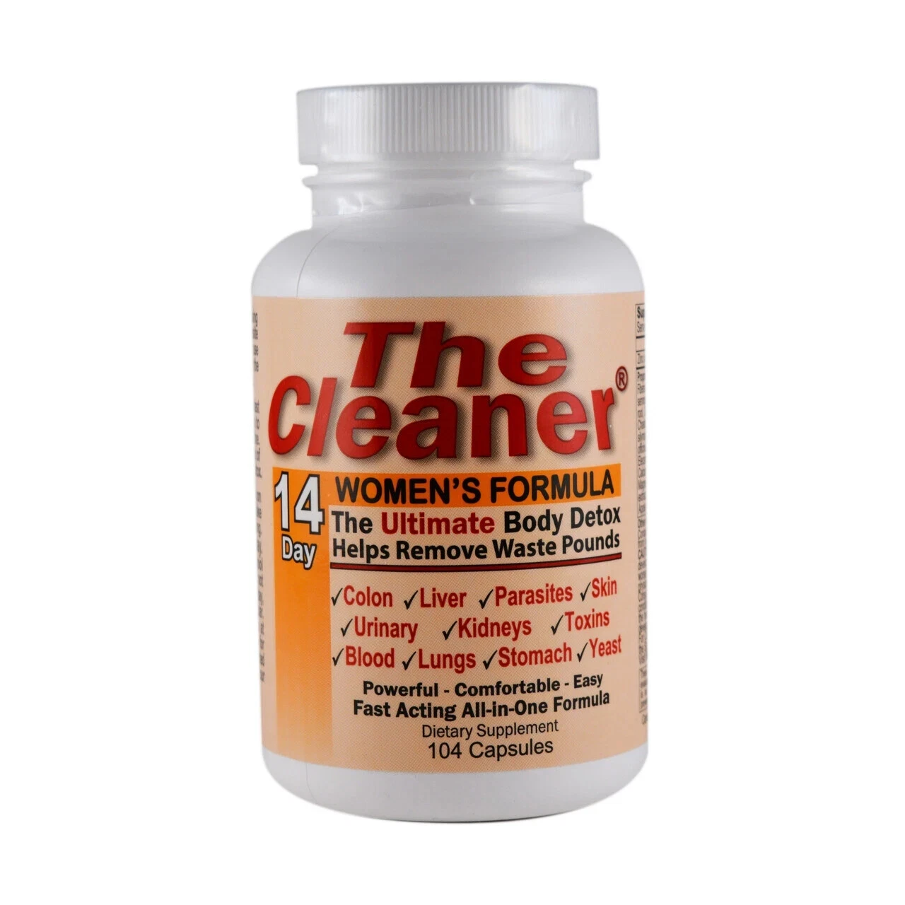 The Cleaner Ultimate Full Body Detox & Organ Cleanser All Formulas & Sizes NEW
