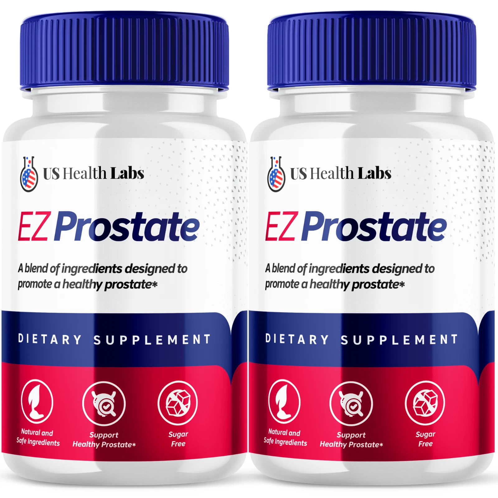 (2 Pack) EZ Prostate Capsules, Easy Prostate AdvancedFormula Pill (120 Capsules)