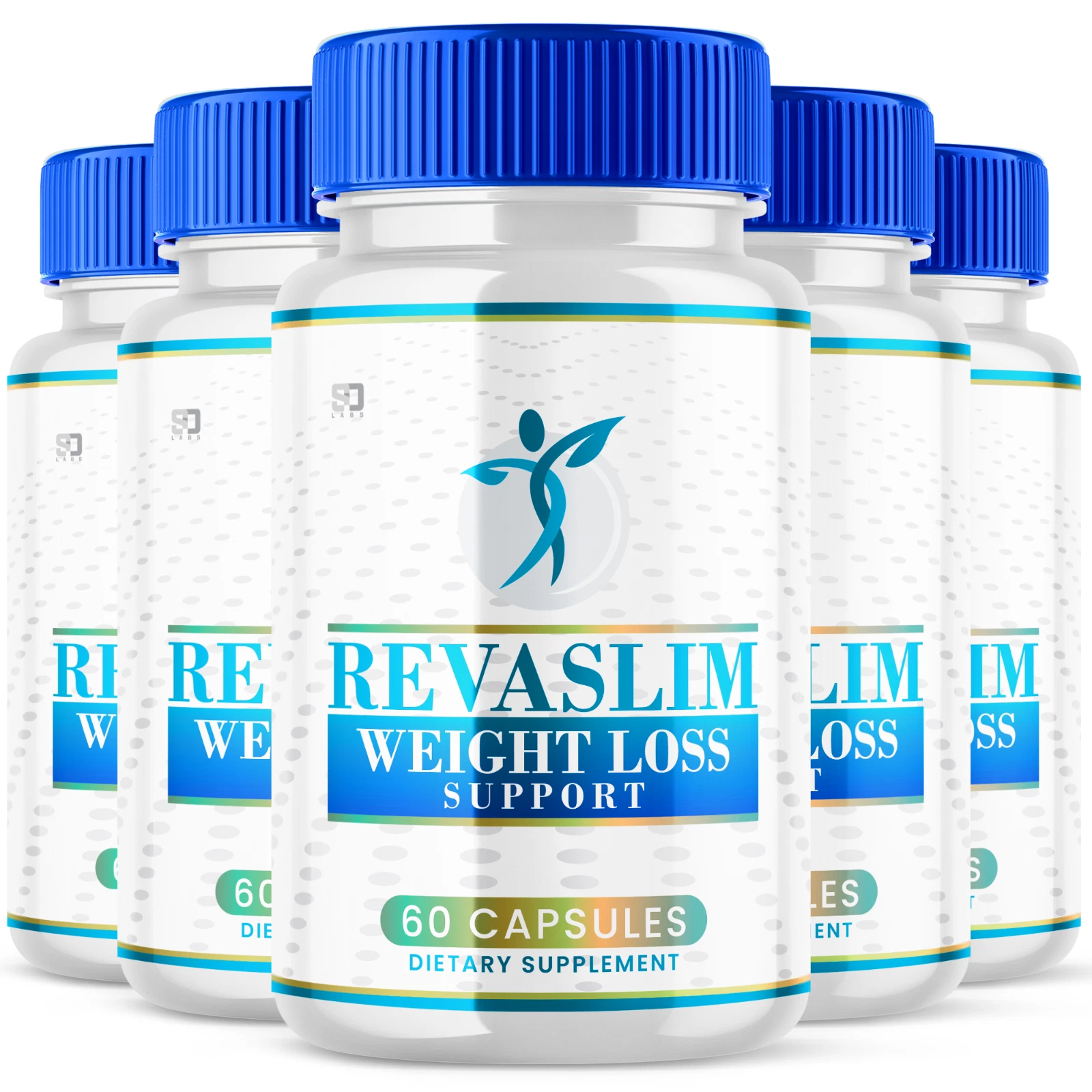 Revaslim - Weight Loss Support Supplement Natural Formula (5 Pack)