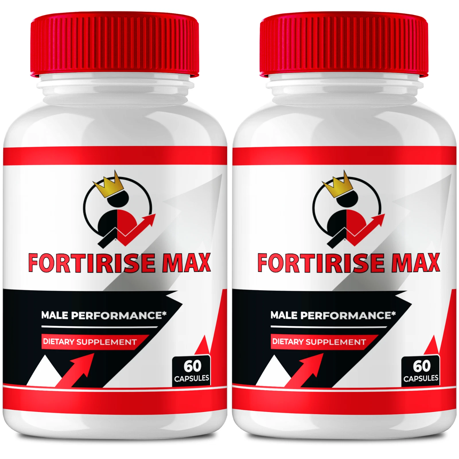 (2 Pack) Fortirise Max for Men ED Male Performance and Stamina (120 Capsules)