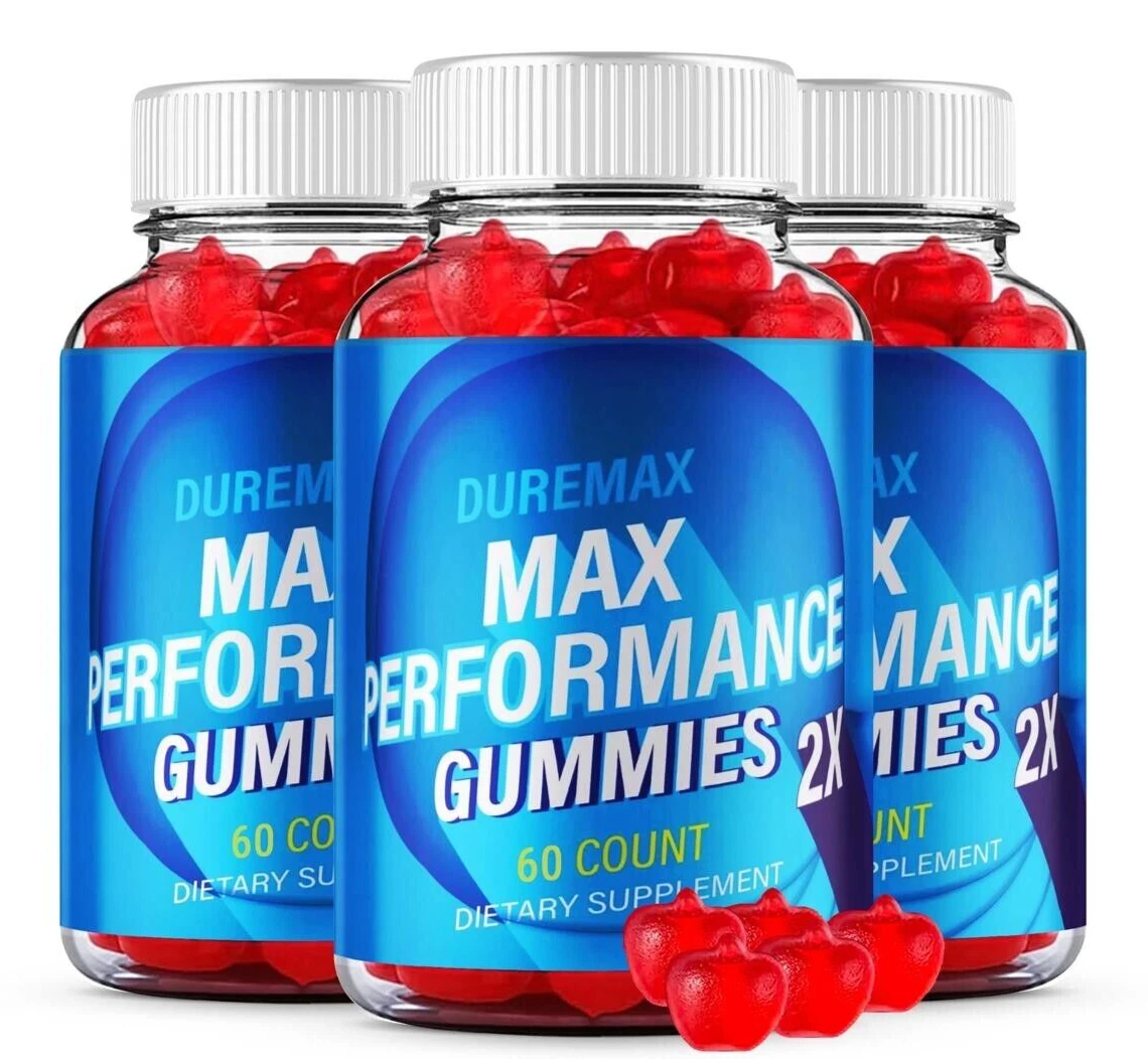 Duremax Gummies Dure Max Performance Gummy Supplement ( 3 Pack )