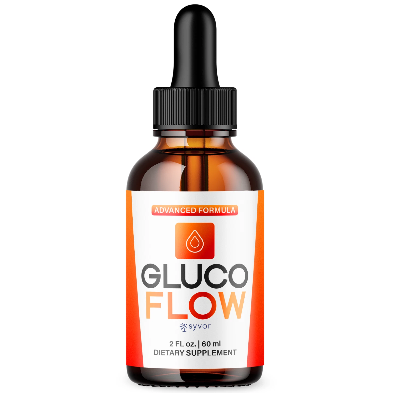 Gluco Flow Drops Advanced Formula Vitamin Supplement All Natural 30 Servings