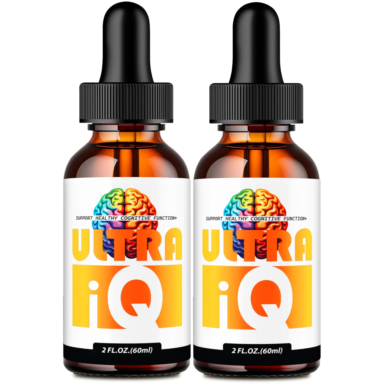(2 Pack) Ultra IQ Blood Sugar Drops - Healthy Blood Support Liquid Drops