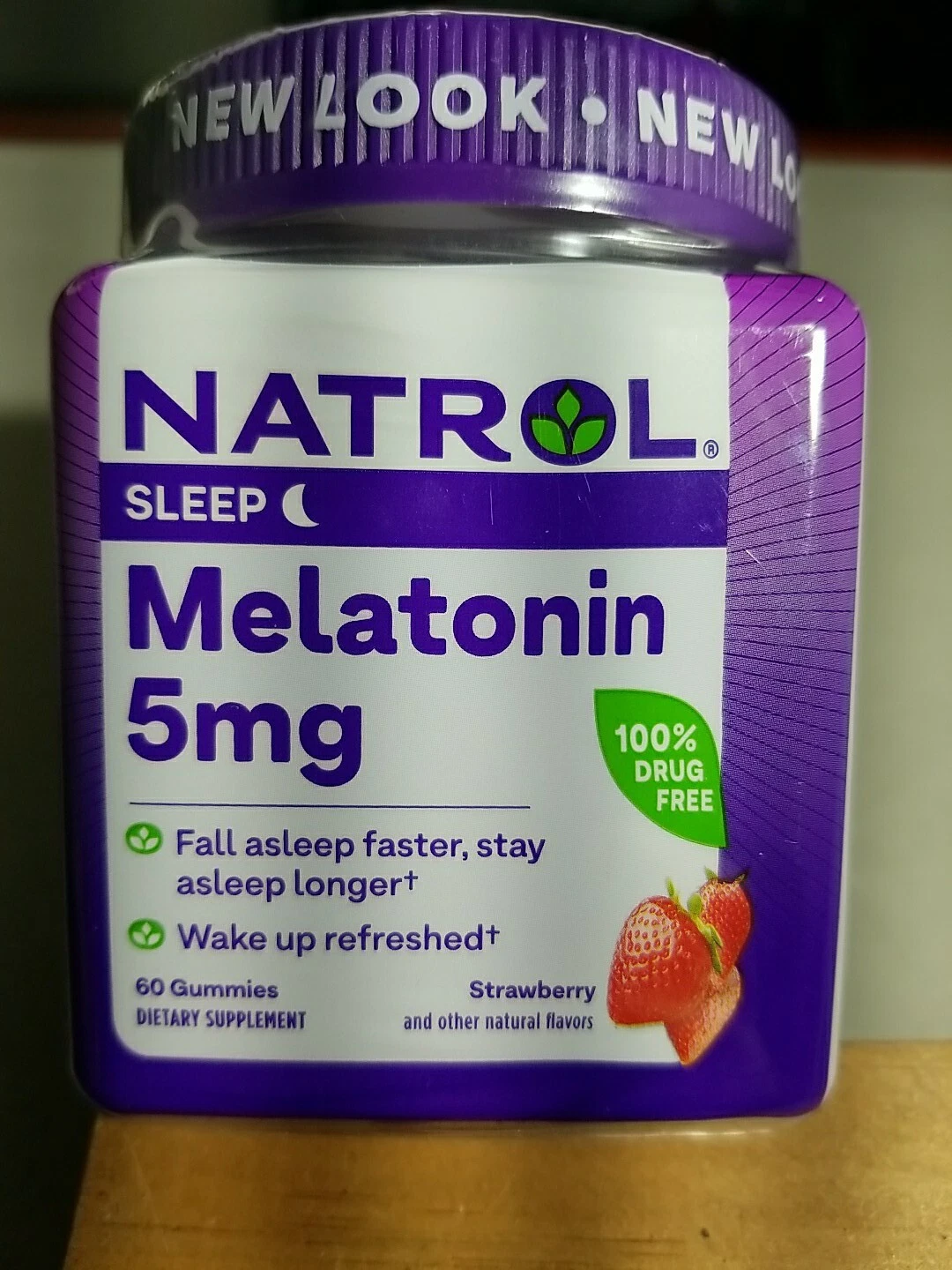 Natrol melatonin sleep 5mg exp 08:25