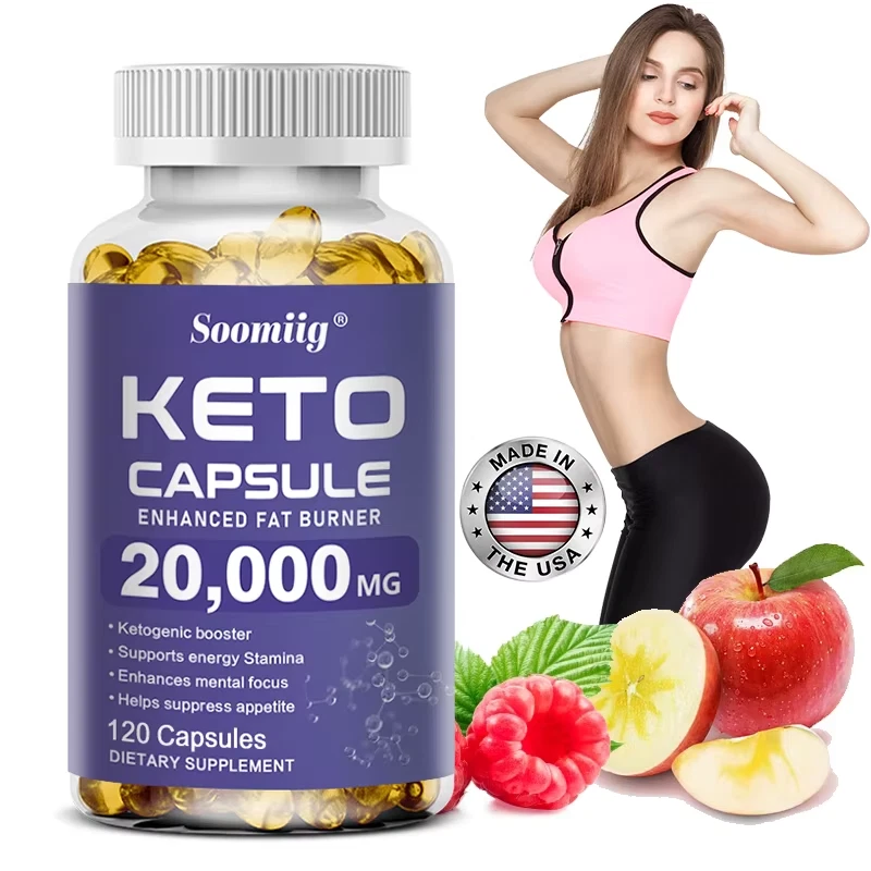 Keto Capsule Enhanced Fat Burner Ketogenic Booster Supports Energy Stamina