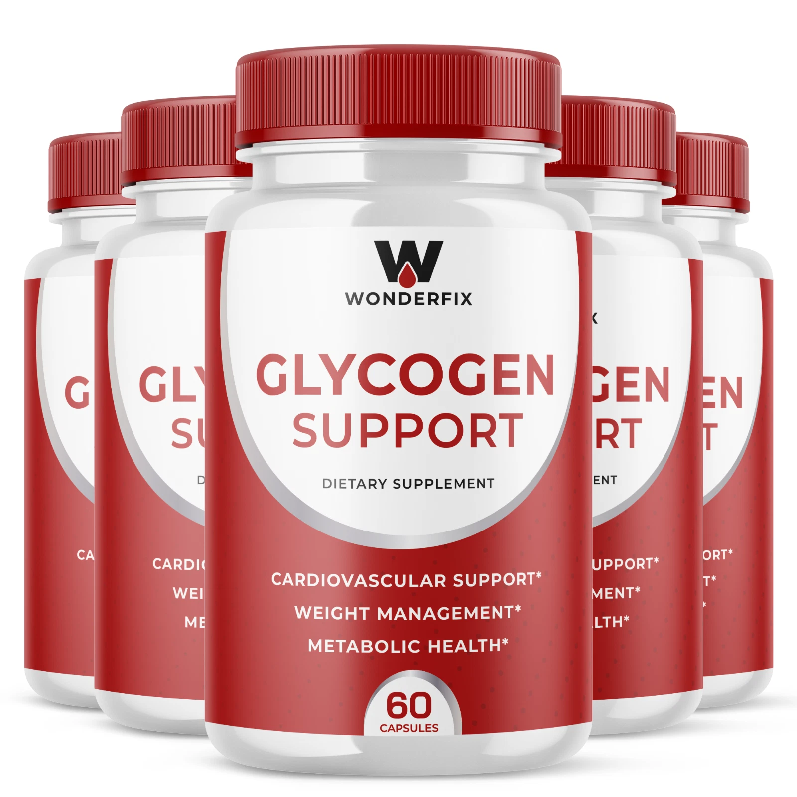 Wonderfix Glycogen Support Blood Pills- Glycogen For Heart Health OFFICIAL-5Pack