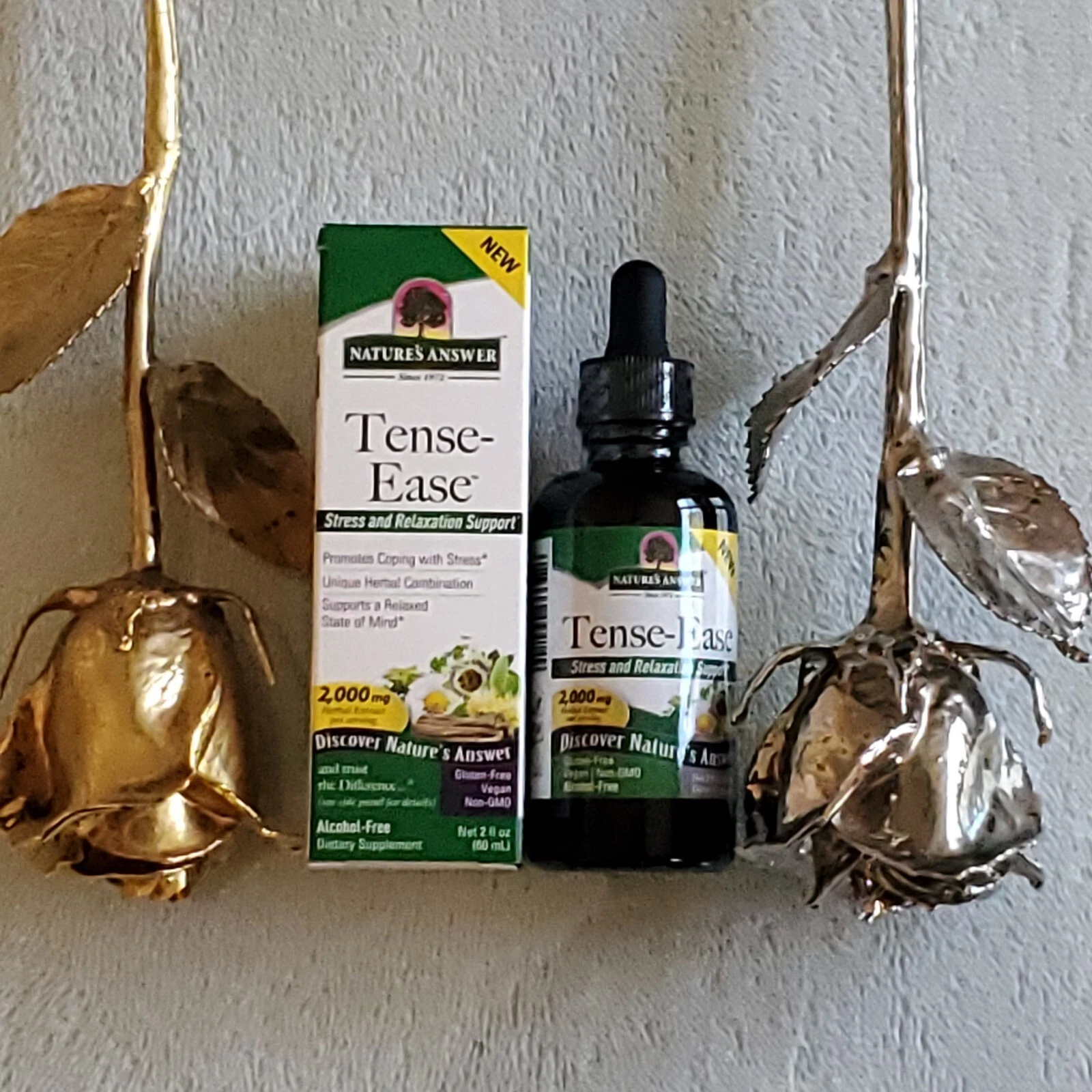 Nature's Answer Tense-Ease Stress & Relaxation Support 2 fl. oz Exp:8/2025