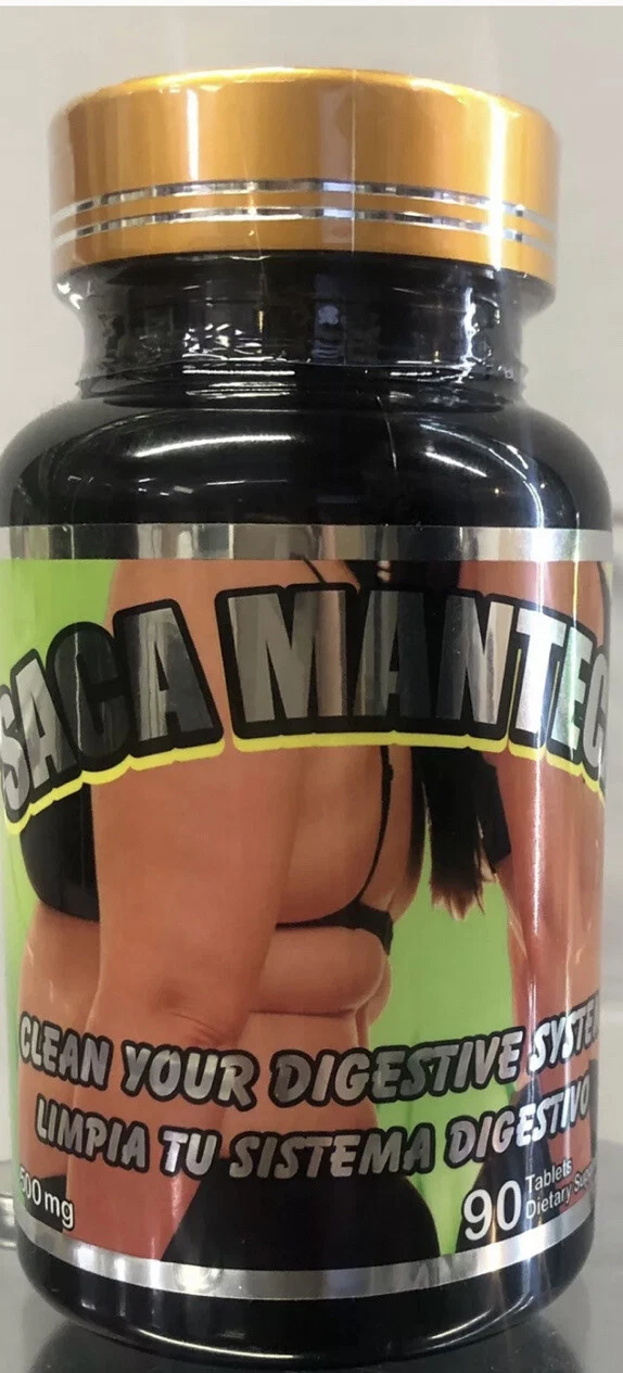 SACA MANTECA LIMPIA TU SISTEMA DIGESTIVO 90 TABLETS FREE SHIPPING!