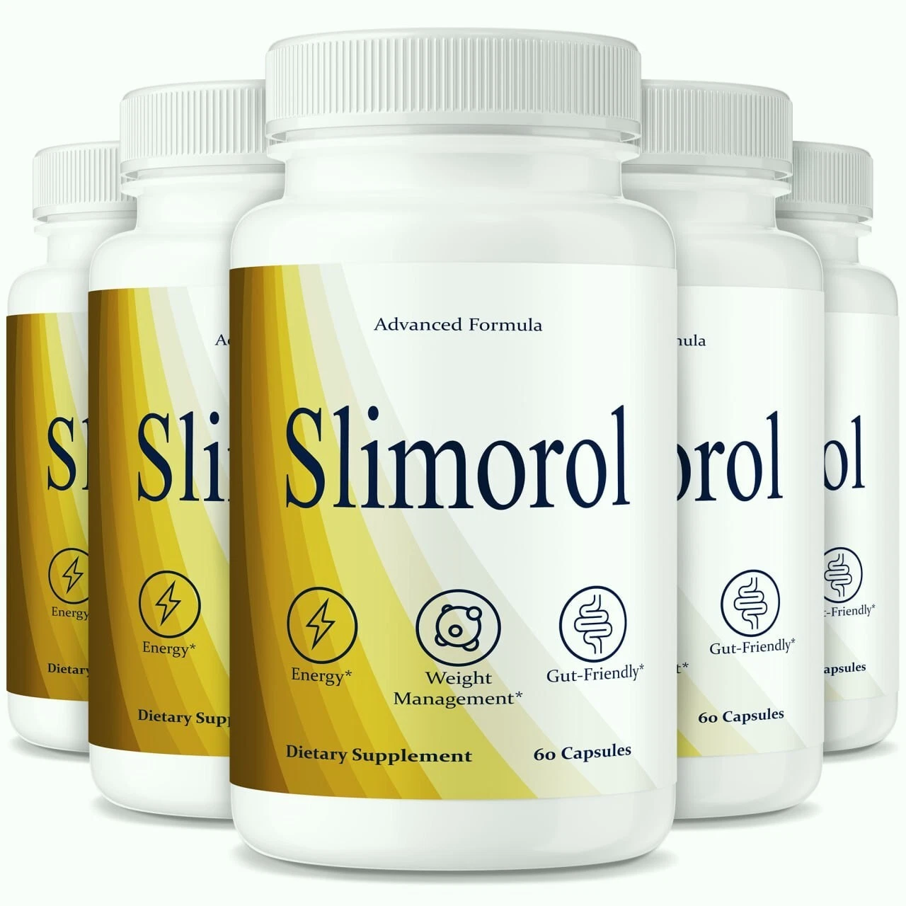 (5 Pack) Slimorol Capsules for Advanced Weight Loss, Slimorol Energy Formula