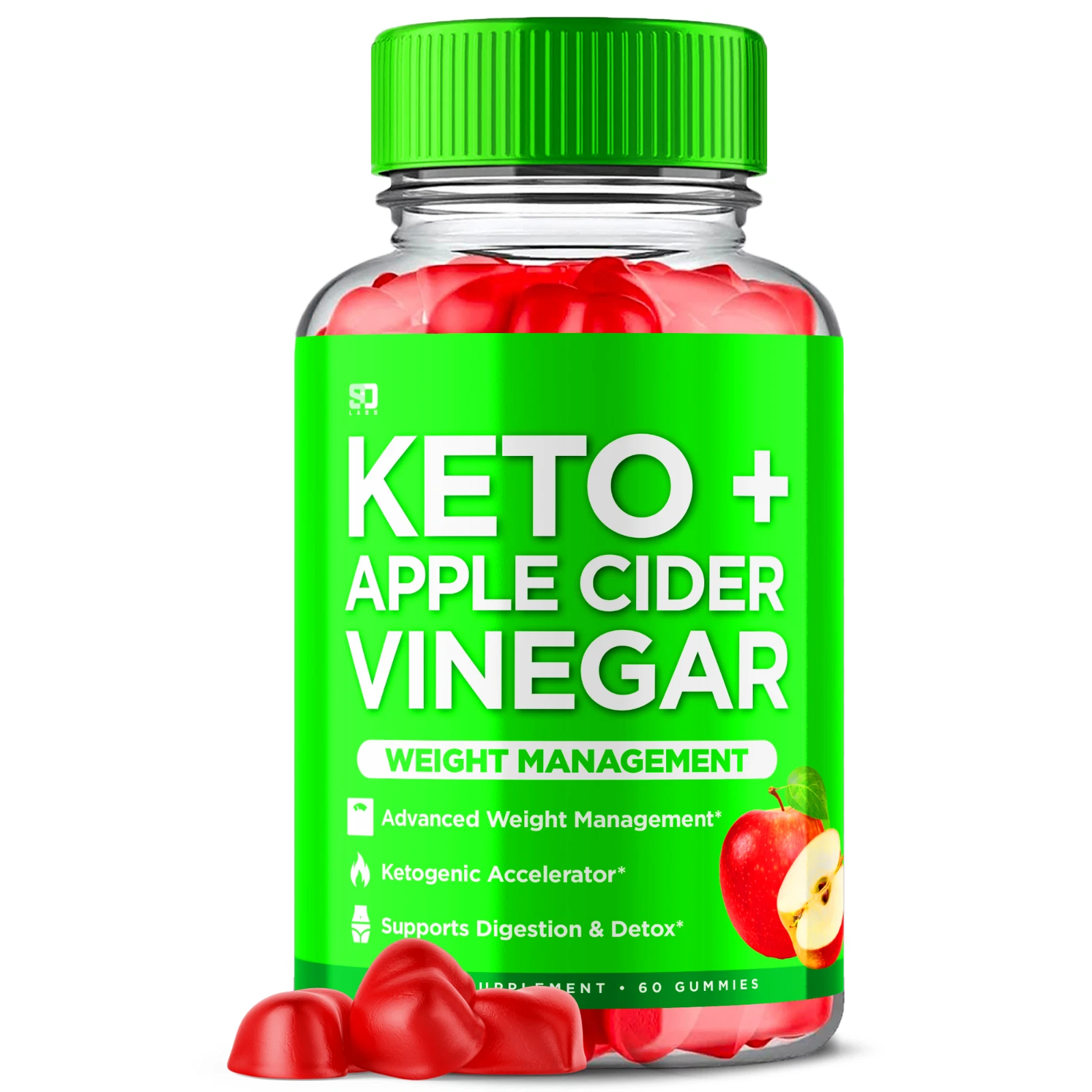 Peak Ketosis – Supports Weight Management and Digestion Health 60 Gummies