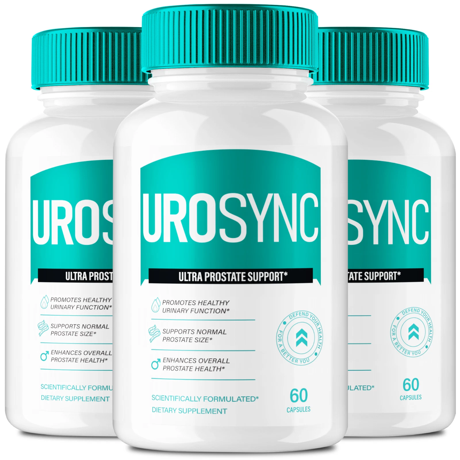 (3 Pack) UroSync Men Pills, Uro Sync Prostate Health Supplement for Men Capsules