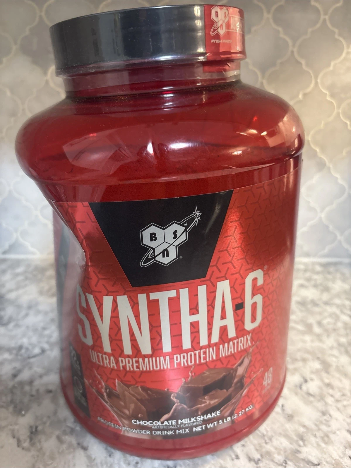 BSN Syntha-6 Milkshake Protein Powder, Chocolate - 5lb